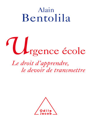 cover image of Urgence école